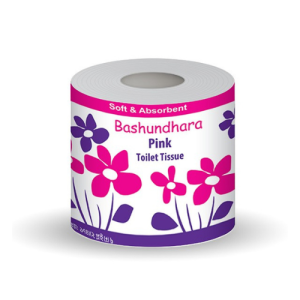 Bashundhara pink Toilet Tissue each-PV-3